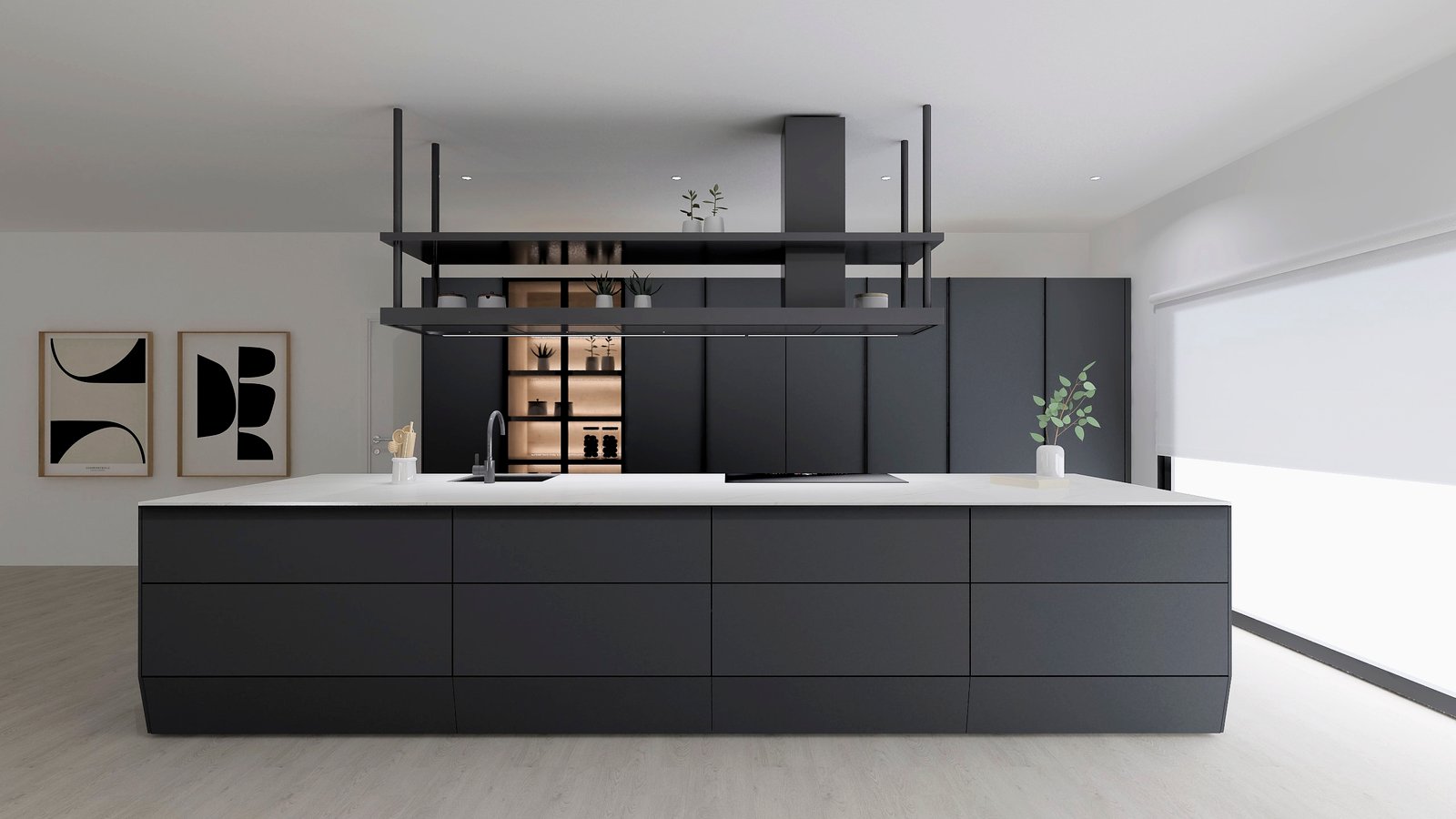Vista 2 del proyecto Santos Studio Madrid · María y Julián